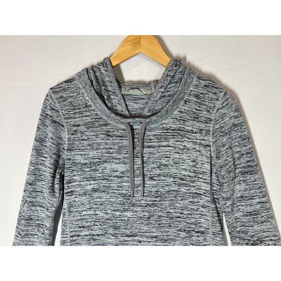 Athleta Techie Sweat Popover Dress Womens Sz XS Hooded Pockets Athleisure Casual - Picture 3 of 13